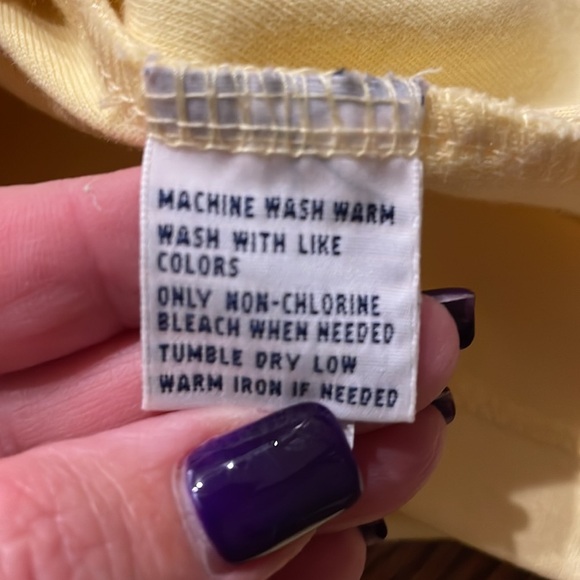 POLO BY RALPH LAUREN custom fit ultra soft 100% cotton MENS polo Yellow size XXL - Picture 9 of 10